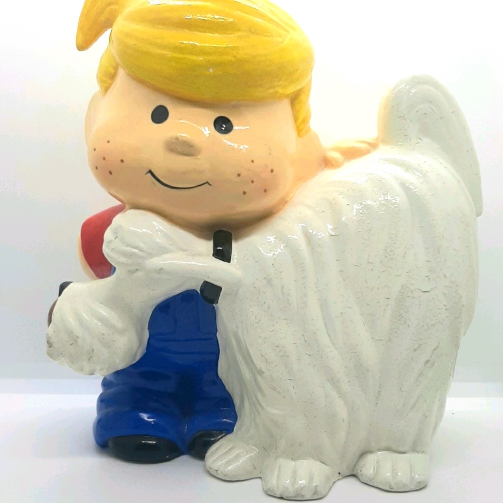 1978 Dennis The Menace piggy bank